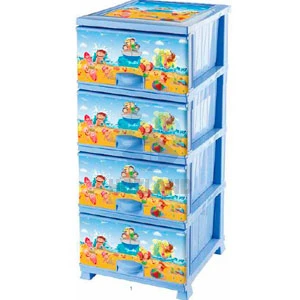 Комод на 4 ящика, розміром 375*455*900мм, з малюнком "ELIF"