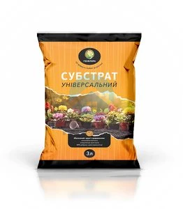 Субстрат "Геофлора" универсальный с кокосовым волокном и удобрением 3л.