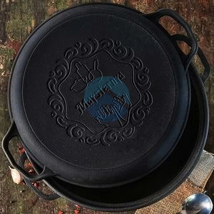 Казан 12л з кришкою "SNT"