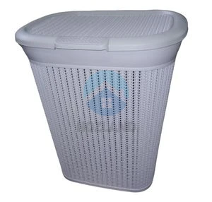 Кошик для білизни "Бамбук" 45л "Irak Plastik"