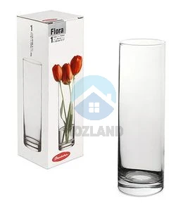 "Flora" h 260мм ваза стекло "Ph"