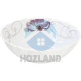Салатник із склокерамiки глибокий 6" з малюнком "HOZLAND lux"