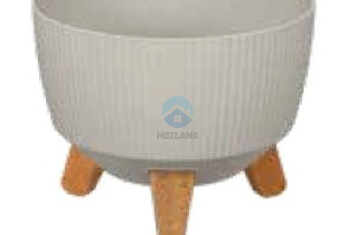 Кашпо для квітів «Ностальгія» на ніжках, 2,8л, діаметр 19см "ELIF"