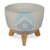 Кашпо для квітів «Ностальгія» на ніжках, 2,8л, діаметр 19см "ELIF"