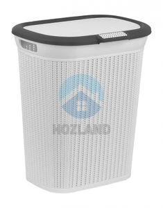 Кошик для білизни "Бамбук" 45л "Irak Plastik"