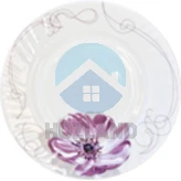 Тарiлка із склокераміки плоска 7" з малюнком "HOZLAND lux"