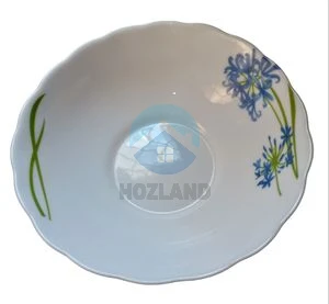 Салатник із склокерамiки глибокий 6" з малюнком "HOZLAND lux"