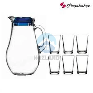 Бістро глечик/криш склянка для води 6шт "Ph"