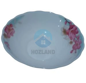 Миска із склокерамiки глибока 7" з малюнком "HOZLAND lux"