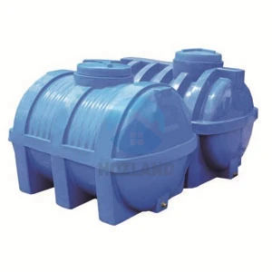 Емкiсть п/э горизонтальна двуслойна EG 500л Р/ребро d123*87*95 (Е/П)