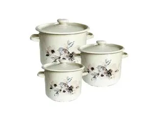 Набір емаль посуду №822 (3пр)деколь НМТЗ