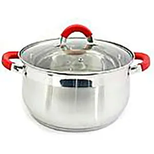 Каструля нерж. 6.1л скл.кришка "Zauberg" INT