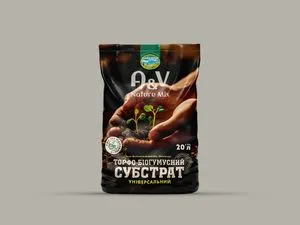 Субстрат "A&V" торфо-біогумусний універсальний 20л