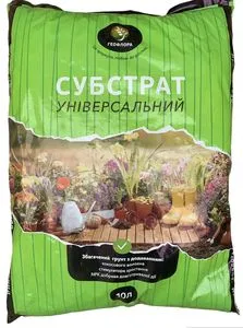 Субстрат "Геофлора" унiверсальний 10л.