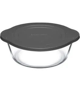 "Borcam" 1.45л кастрюля з сірою кришкою "Ph"